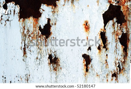 Heavy industrial background from rusty and scratched surface metal