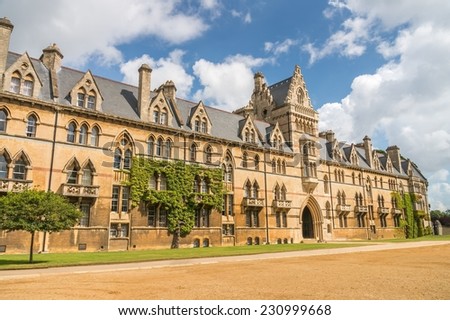 Christ church cathedral in Oxford