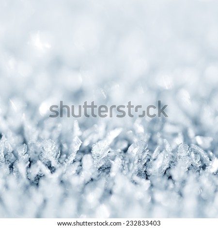 ice crystals abstract snow flakes background