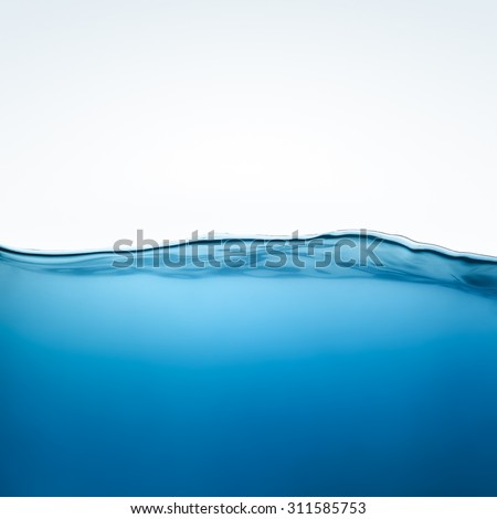 Purified Clean Water Sea Abstract Background