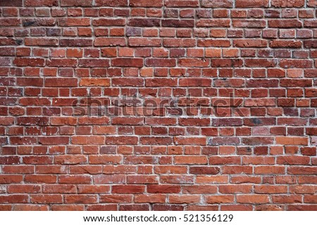  old red brick wall texture background 商業照片 © 