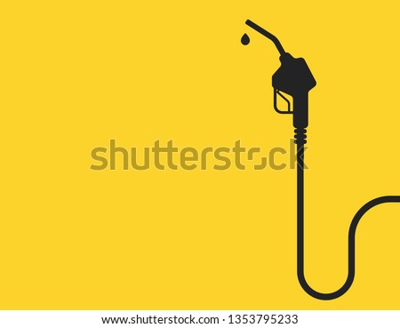 Petrol station icon vector illustration for petrol design and web isolate background. Petrol station vector banner.