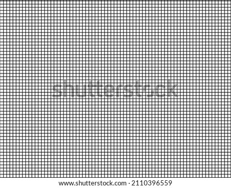 Vector illustration of black vertical and horizontal lines on a white background for use as a background.