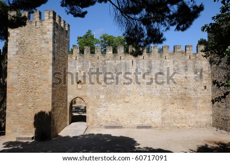 Portugal, Saint George s castle in Lisbon,