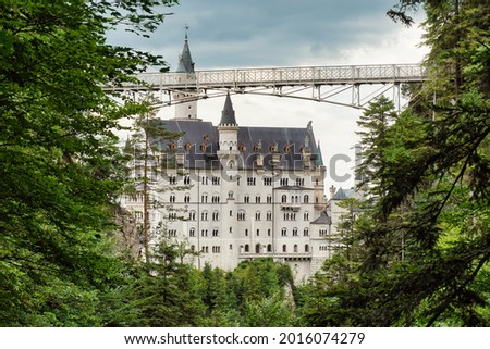 Image, Stock Photo Marienbrücke in Schwangau