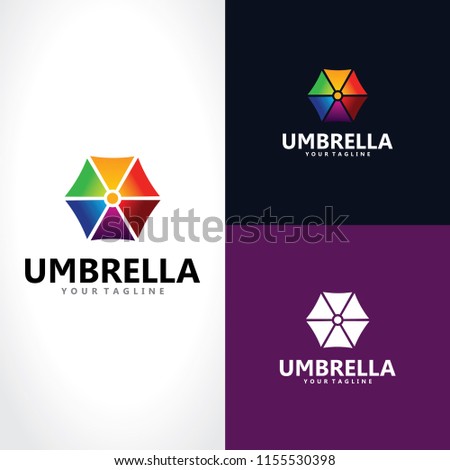 umbrella logo template