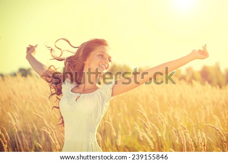 Image, Stock Photo Lightness // Flying free as a bird.