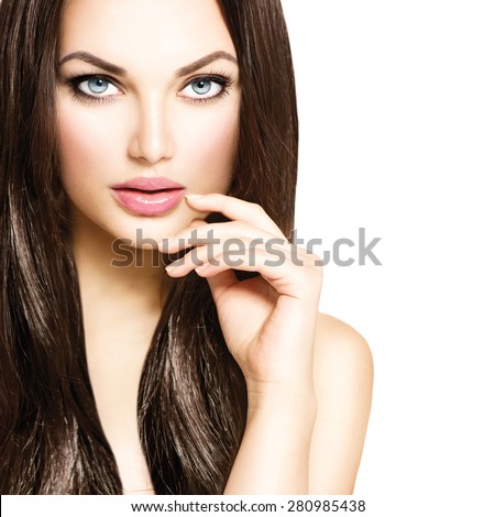 http://image.shutterstock.com/display_pic_with_logo/195826/280985438/stock-photo-beauty-model-girl-with-healthy-brown-hair-beautiful-brunette-woman-touching-her-face-makeup-280985438.jpg