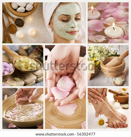 Similar – Image, Stock Photo Massage beauty care health
