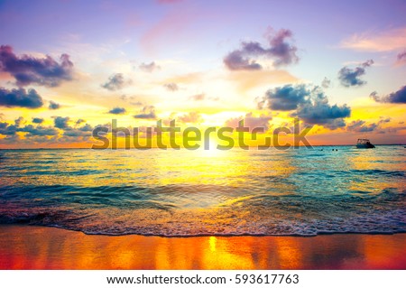 Similar – Image, Stock Photo Spectacular views of a beach in Rio de Janeiro