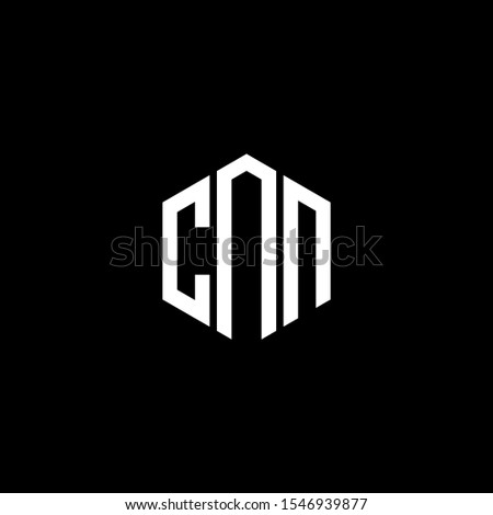 CNN Letter Logo Design polygon Monogram Icon Vector Template