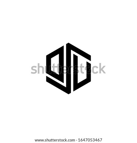 OSU Letter Logo Design polygon Monogram Icon Vector Template
