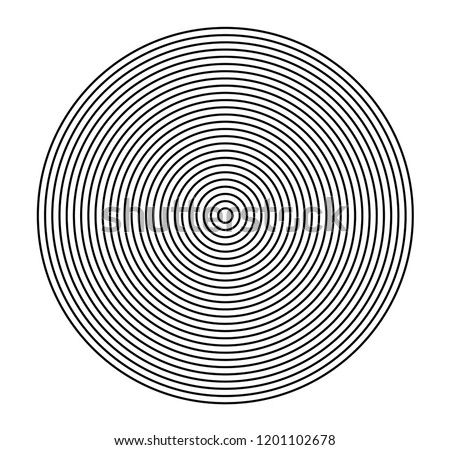 Concentric circle elements. Element for graphic web design, Template for print, textile, wrapping, decoration, vector illustration