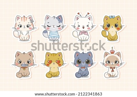 kawaii stickers printable cute japanese stickers label transparent png pngset com