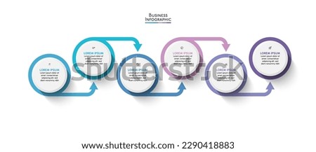 Business data visualization. timeline infographic icons designed for abstract background template.