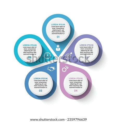 Business data visualization. timeline infographic icons designed for abstract background template