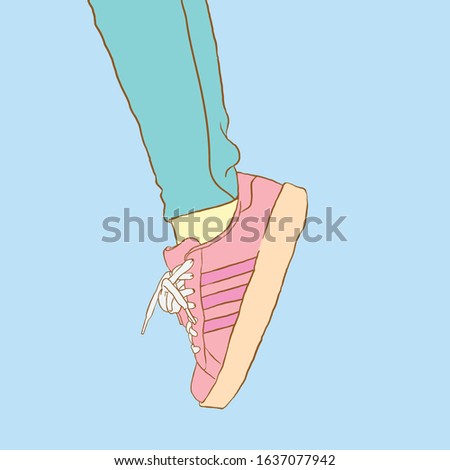 sneakers shoes simple design illustration picture on unsplash