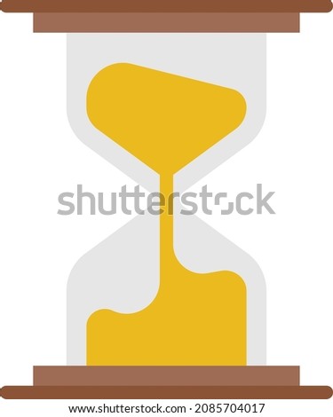 hourglass-2 icon vector illustration logo style