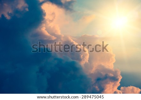 Similar – Image, Stock Photo breakthrough Nature Sky