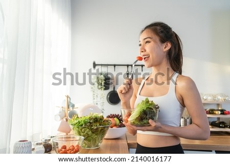 Similar – Image, Stock Photo a woman enjoys after a hiking trip the achieved view on sea and rocks in the sun