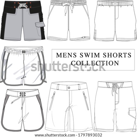 men's swim short sketch, short shorts, shorts man, swim short, swim short sketch, swim shorts, swimming, swimming dress