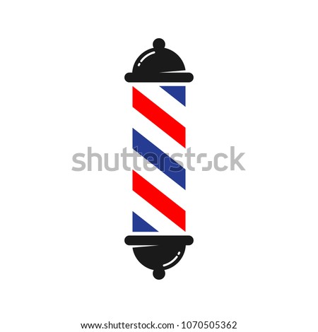 Barber Symbol. Barber shop icon. Hair service logo. Vector eps 10.