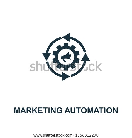 Marketing Automation icon. Creative element design from content icons collection. Pixel perfect Marketing Automation icon for web design, apps, software, print usage