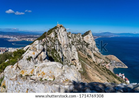 Similar – Foto Bild Stadt und Bucht von Gibraltar