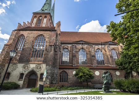 The Nikolaikirche (German for \