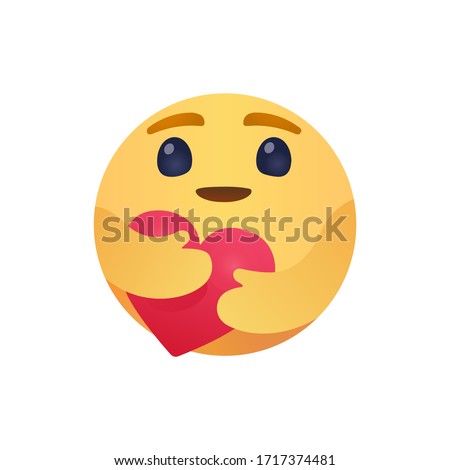 Care Emoji Popular Social Media New care emoji  We are in this together design isolated vector yellow care transparent file