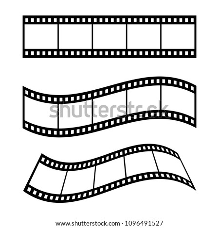 Film Strip Frame Blank Illustration