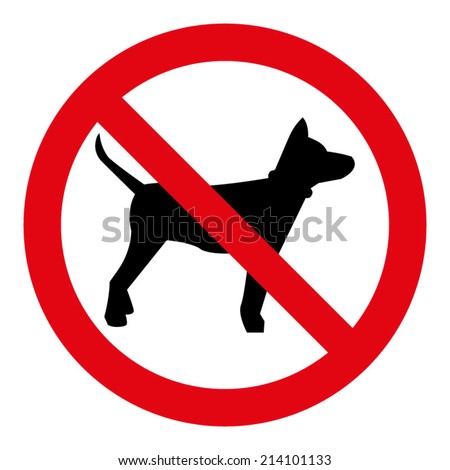 No Dog Sign