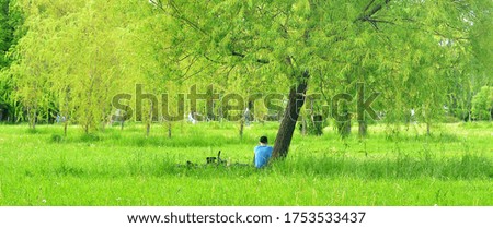 Similar – Image, Stock Photo far away | favorite place at the other end of the world