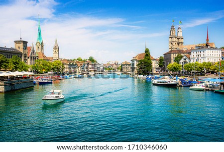 Similar – Image, Stock Photo Ship on Lake Zurich Ferry