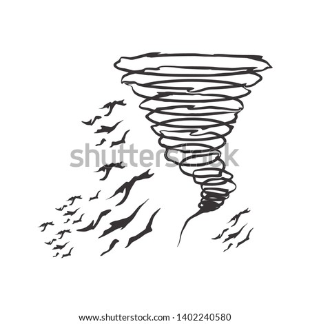 Tornado logo symbol vector illustration design - Vector