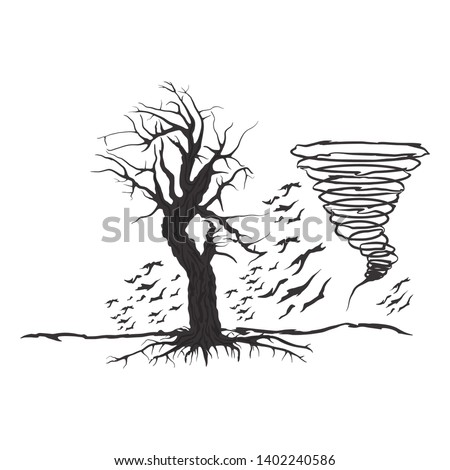 Tornado logo symbol vector illustration design - Vector