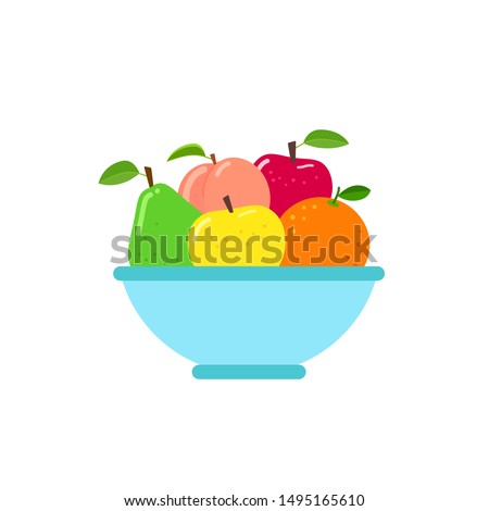 Fruit Bowl Drawing | Free download on ClipArtMag