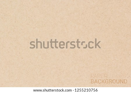 Brown paper texture background. Vector illustration eps 10.