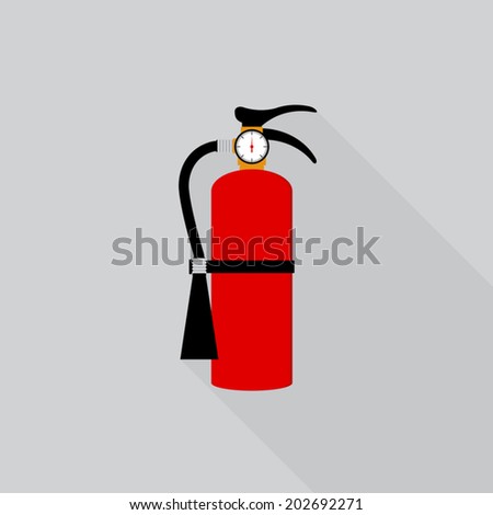 Fire extinguisher icon - Vector