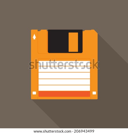 Floppy disk icon - Vector