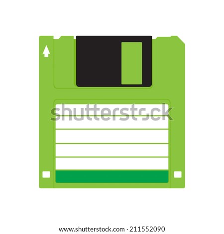 Floppy disk icon - Vector