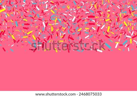 Sprinkle vector pattern for background