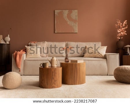 Similar – Image, Stock Photo Brown curtains of a theater as background.