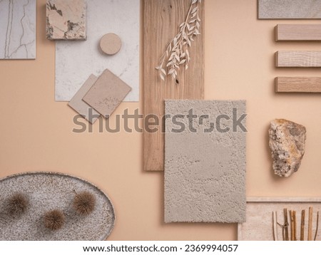 Similar – Image, Stock Photo Flat lay composition with sewing accessories: threads, red and gray fabrics, scissors, buttons, set of needles, pins and other sewing tools on a white background. Top view, copy space, mock up.
