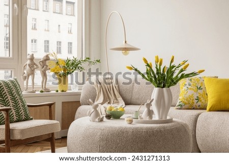 Similar – Image, Stock Photo Colourful tulips Lifestyle