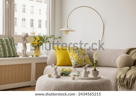 Similar – Image, Stock Photo Vases in the window Window