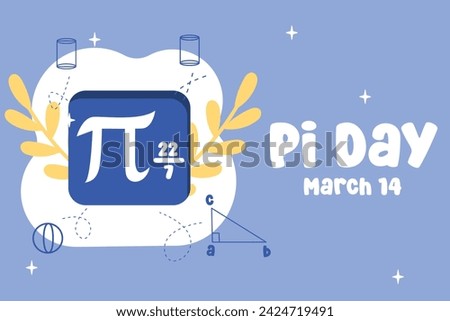 vector graphic of Pi Day ideal for Pi Day celebration.