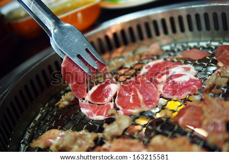 Korean barbecue.