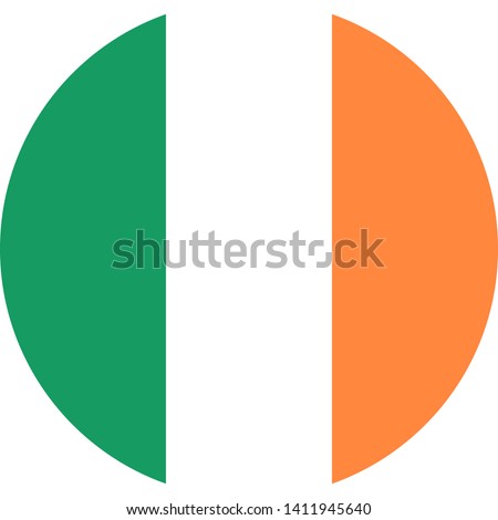 flag of ireland illustration vector eps 