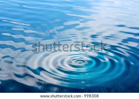 water background with ripples
